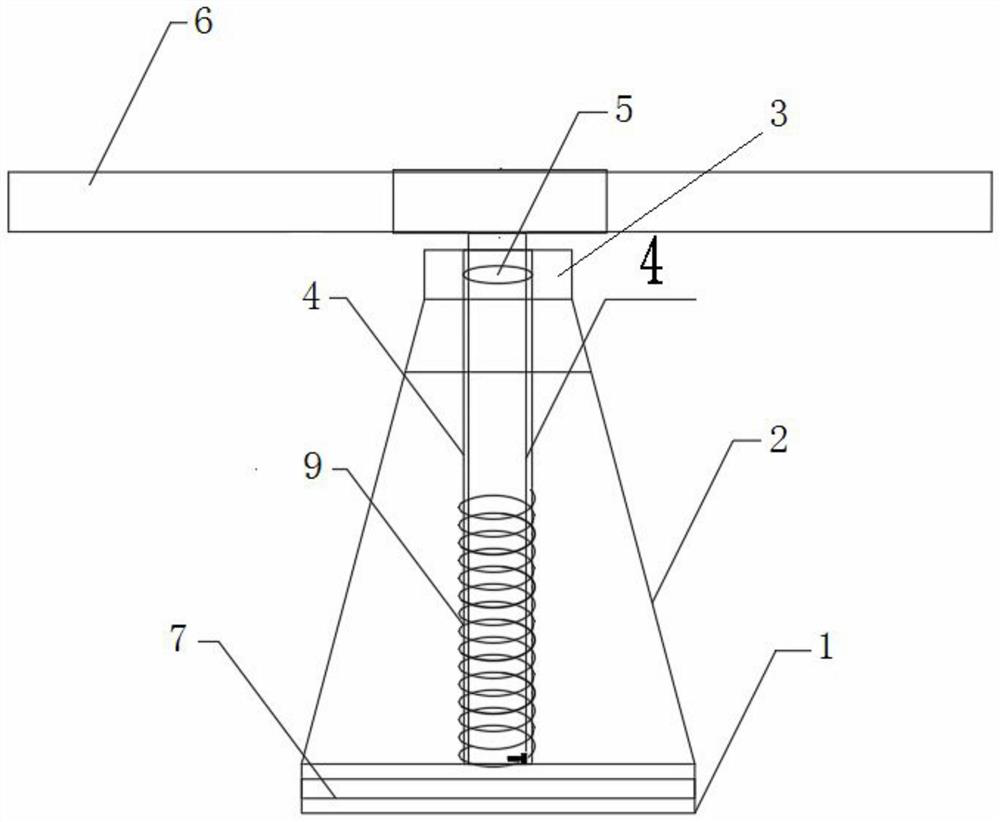 Deep foundation pit side wall steel mold trolley traction device