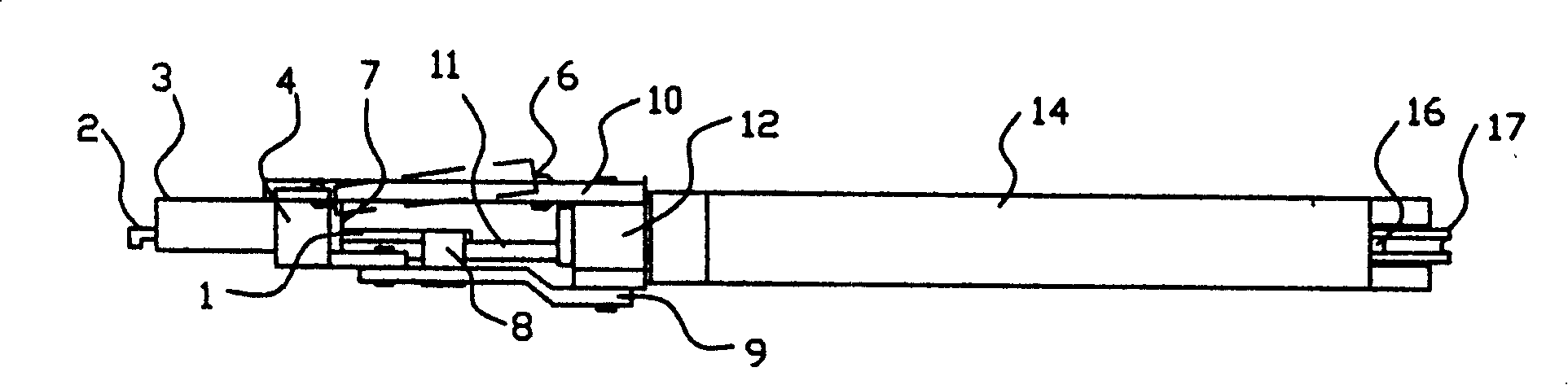 Reinforcing steel bar banding mechanical arm