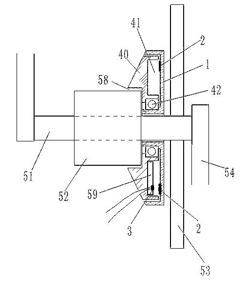 Power-assisted bicycle using sensor with position-adjustable magnetic blocks in casing