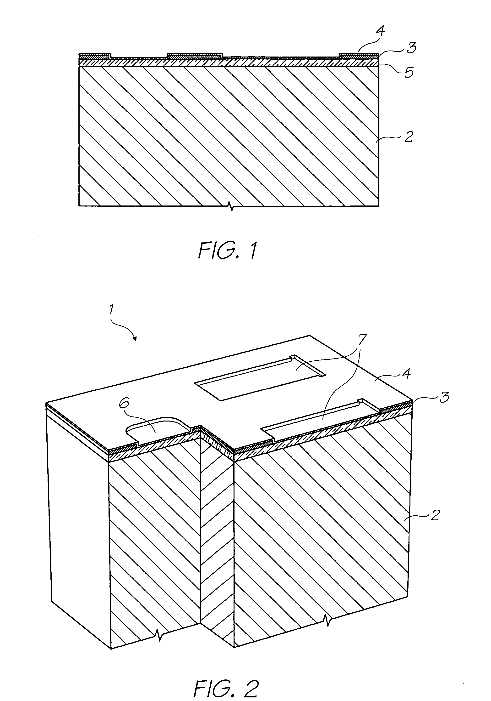 Low loss electrode connection for inkjet printhead