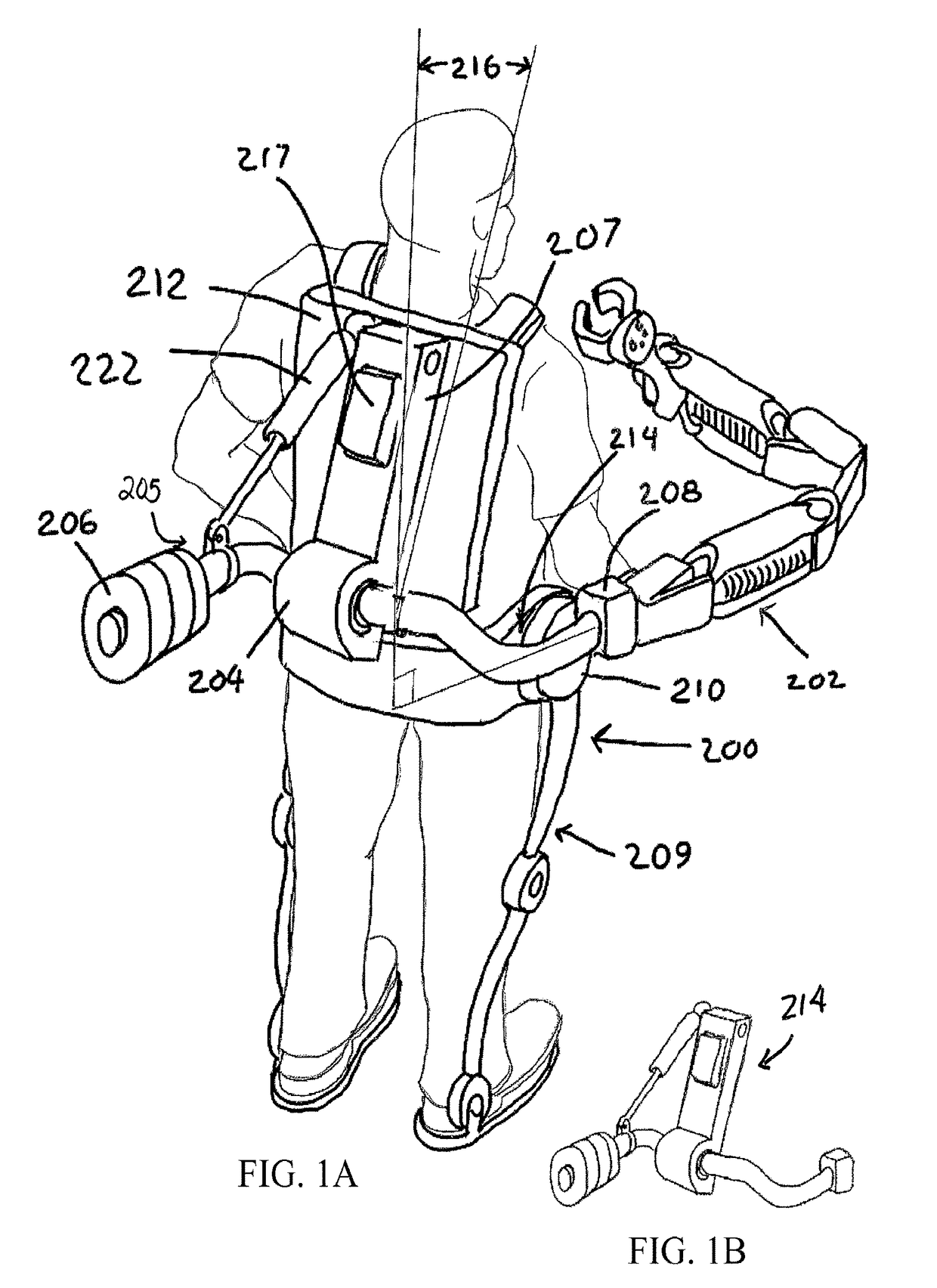 Exoskeleton arm interface