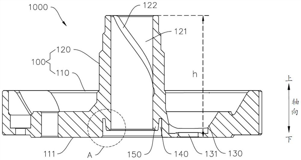 Bearing of compressor, compressor and refrigeration equipment