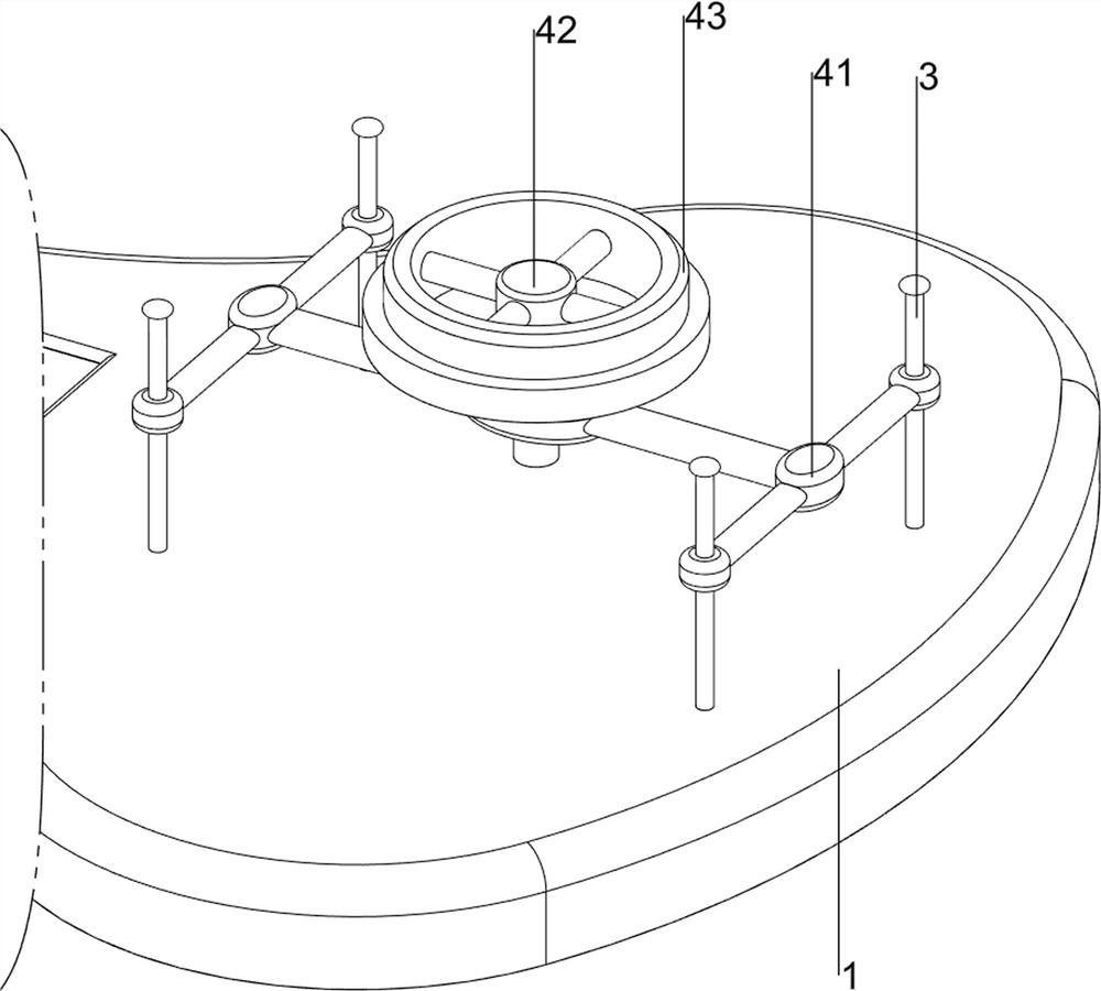 Rotary household rice steamer chamfering device