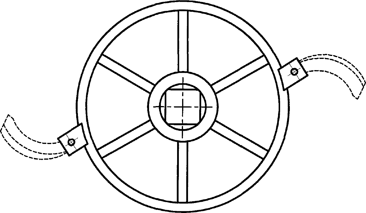 Cutter-head of machine for making furrows in farmland