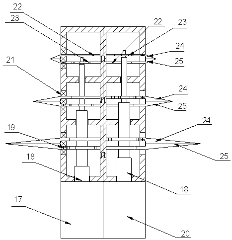 Method for recycling plastic products by virtue of built-in structure