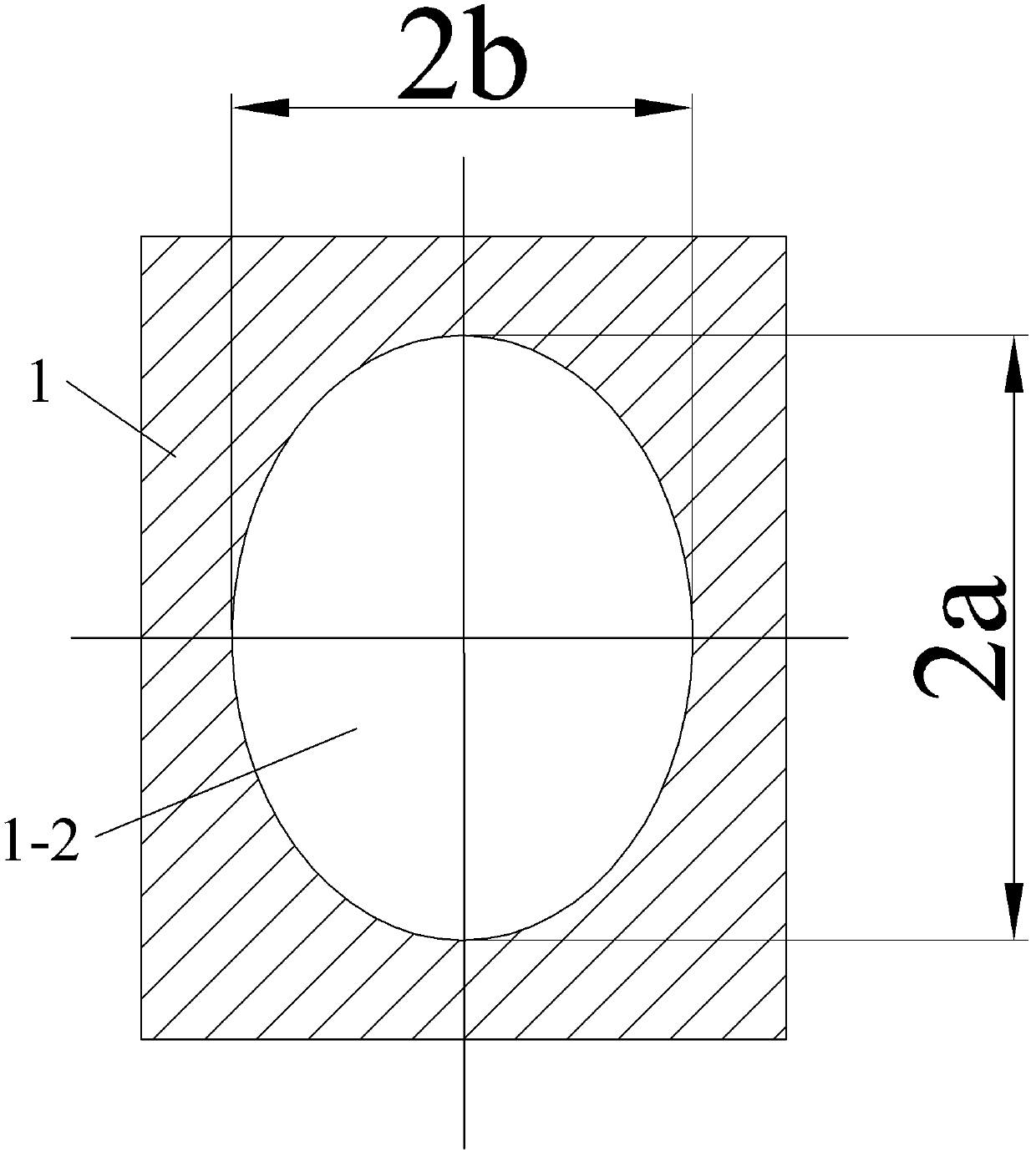 Device and method for testing forming limit of sheet material in three-dimensional stress state