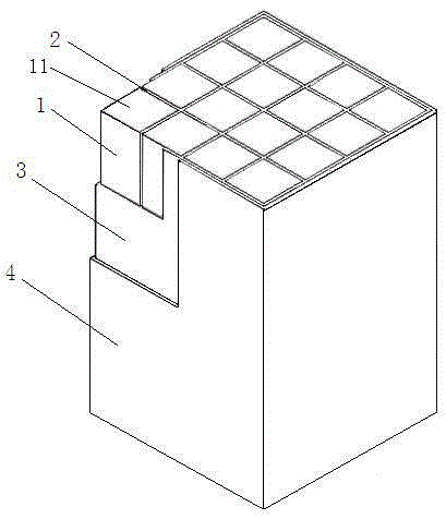 Contrast Imaging Detector Scintillation Crystal Array and Manufacturing Method