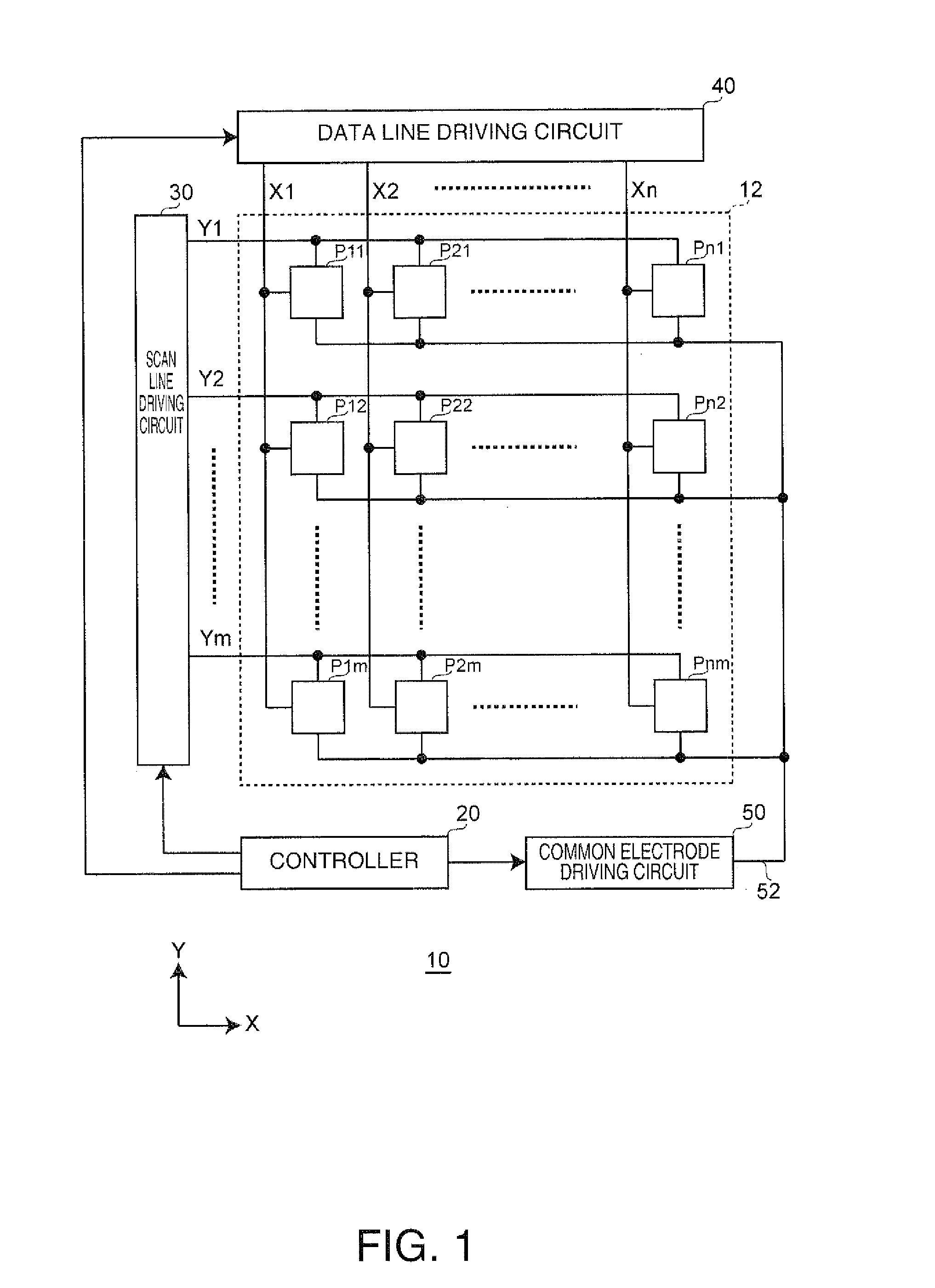 Driving method for electrooptical device, driving device for electrooptical device, electrooptical device and electronic device