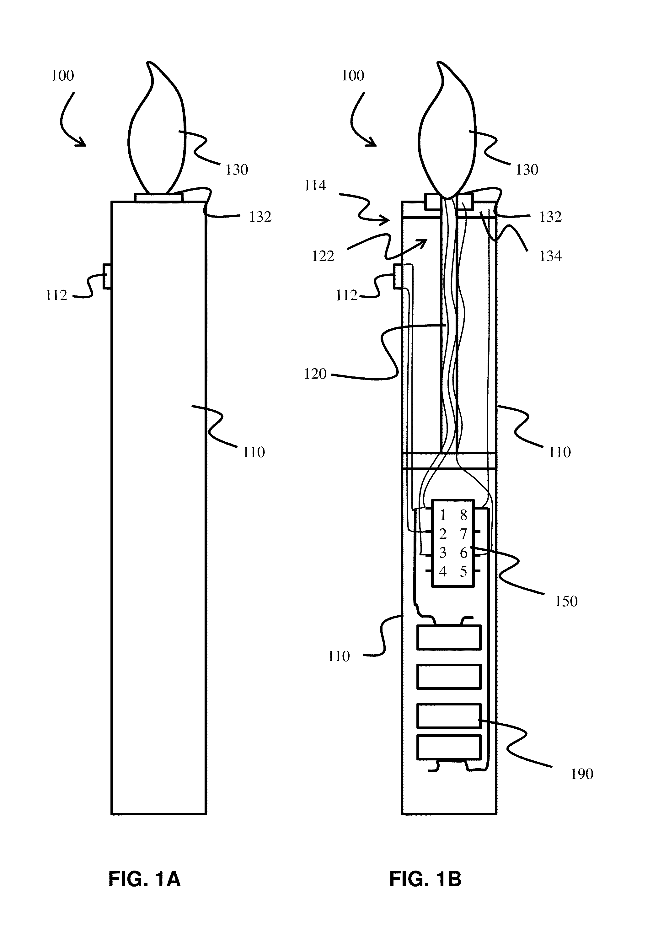 Electronic candle assembly and methods of use