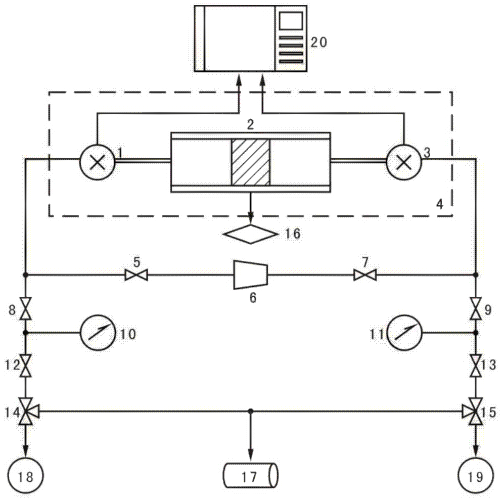 Device and method for automatic detection of hydrocarbon diffusion coefficient in rock under high temperature and high pressure