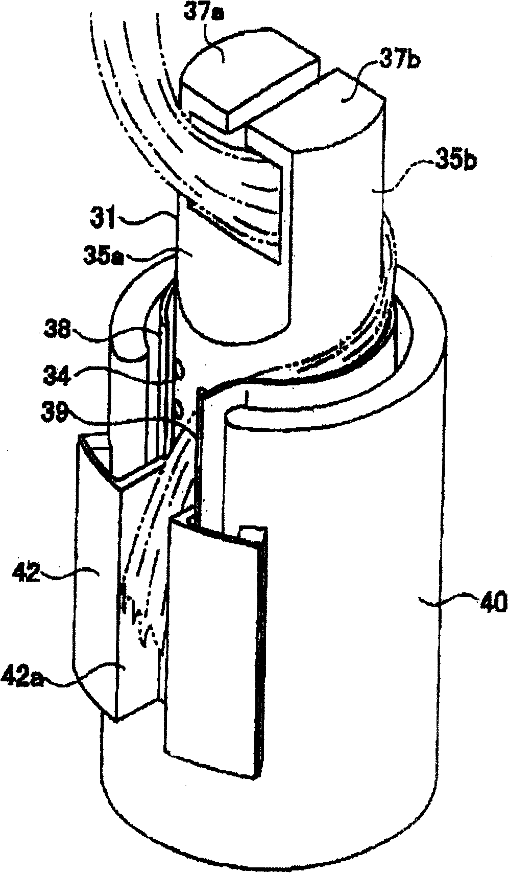 Hair curling apparatus and hair curling method