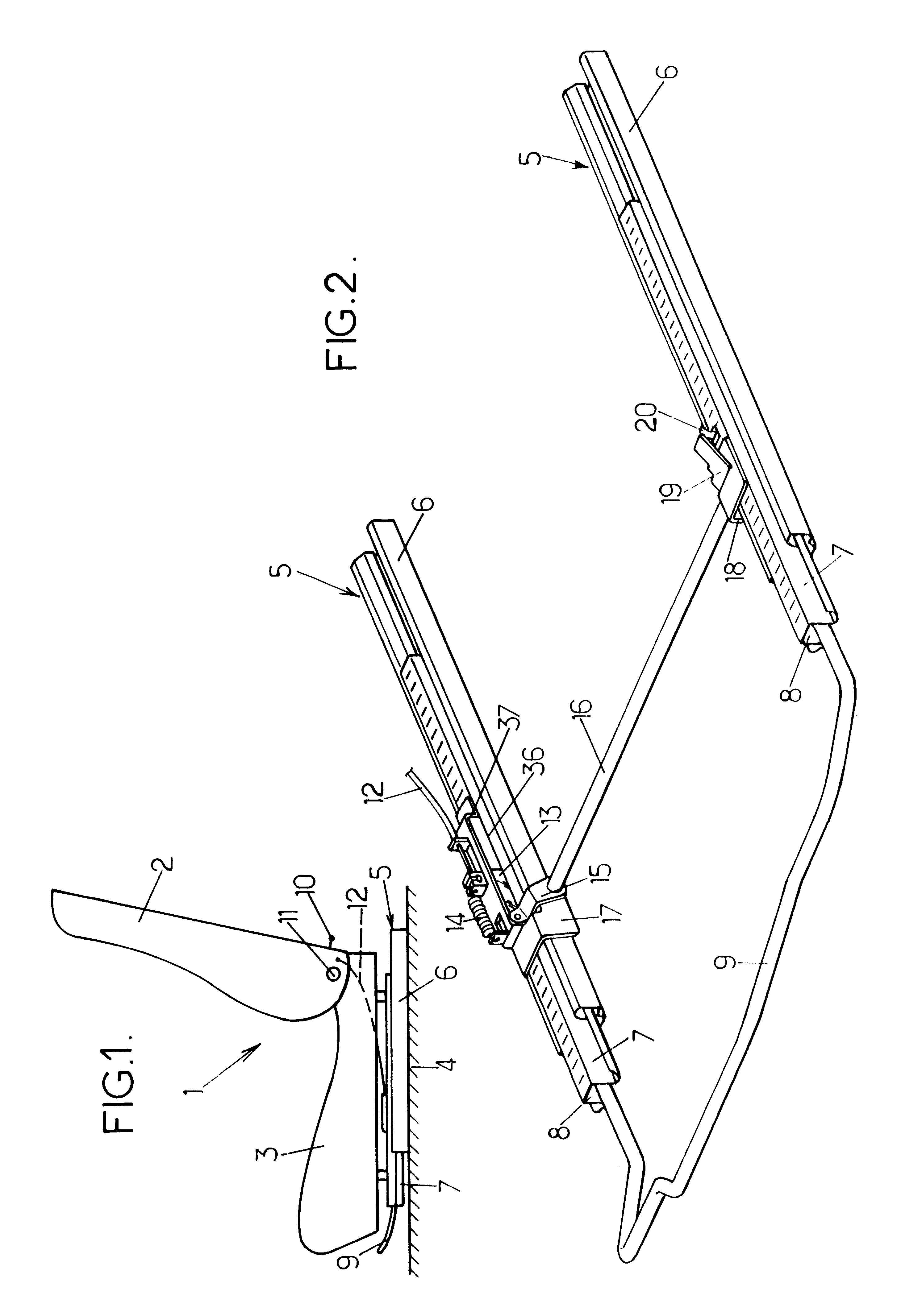 Slide rail for vehicle seat and seat comprising such a slide rail