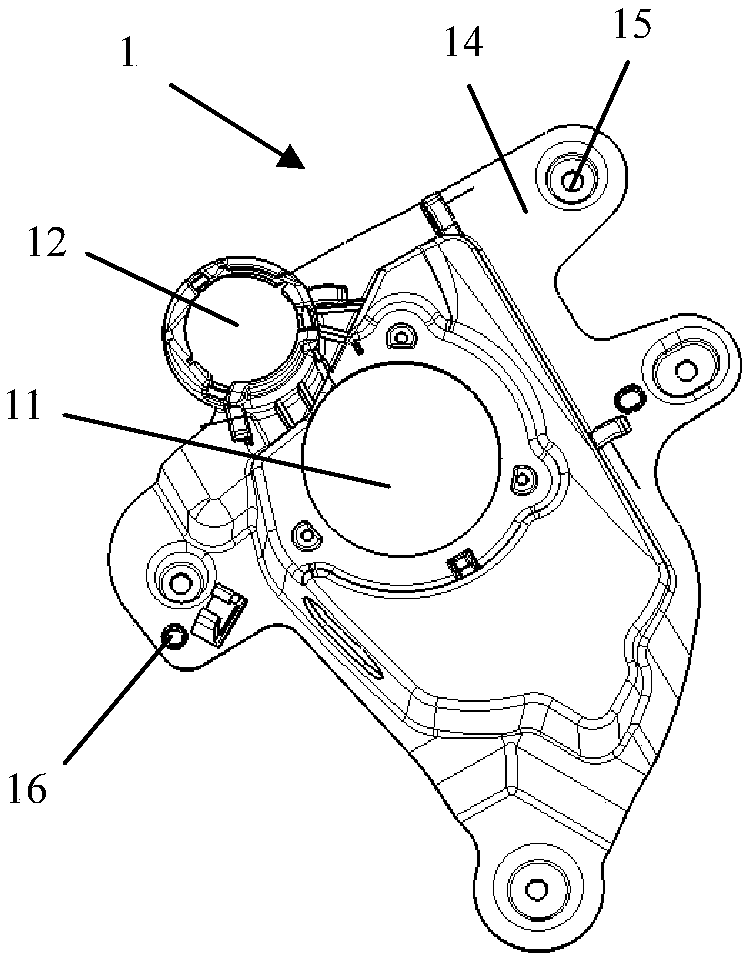 Cavity bracket for vehicle loudspeaker unit and vehicle