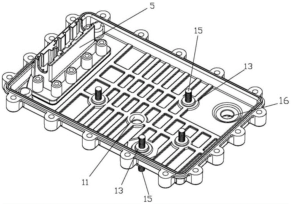 An oil-cooled electric vehicle controller