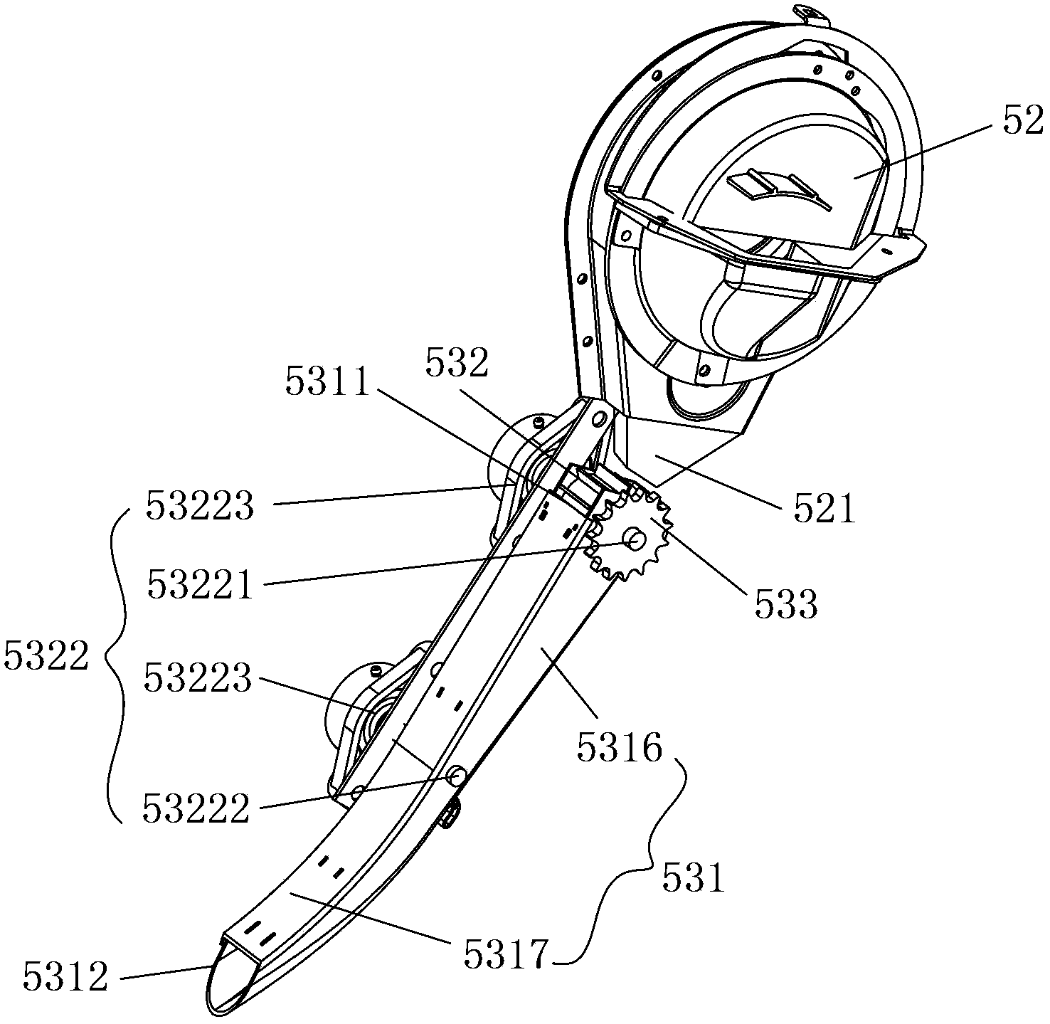 Seed guide device and seeding monomer with same