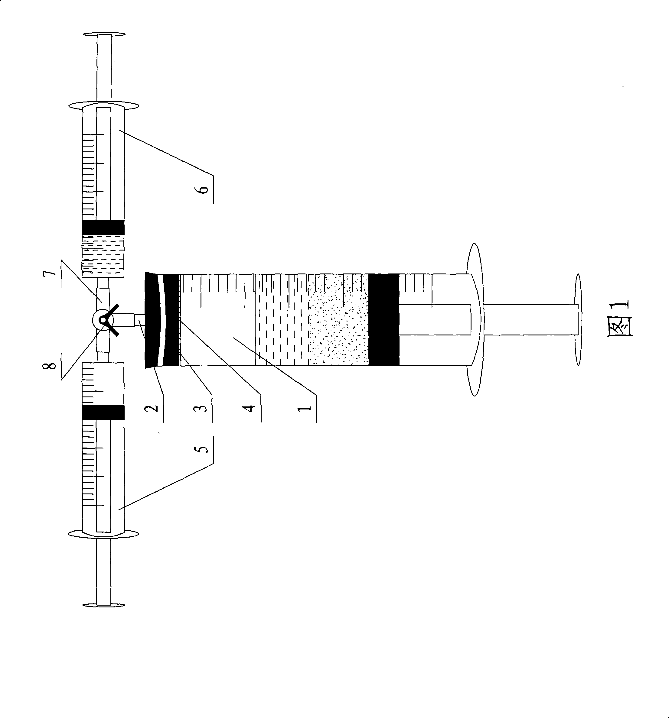 Soil anaerobic leaching method and device thereof