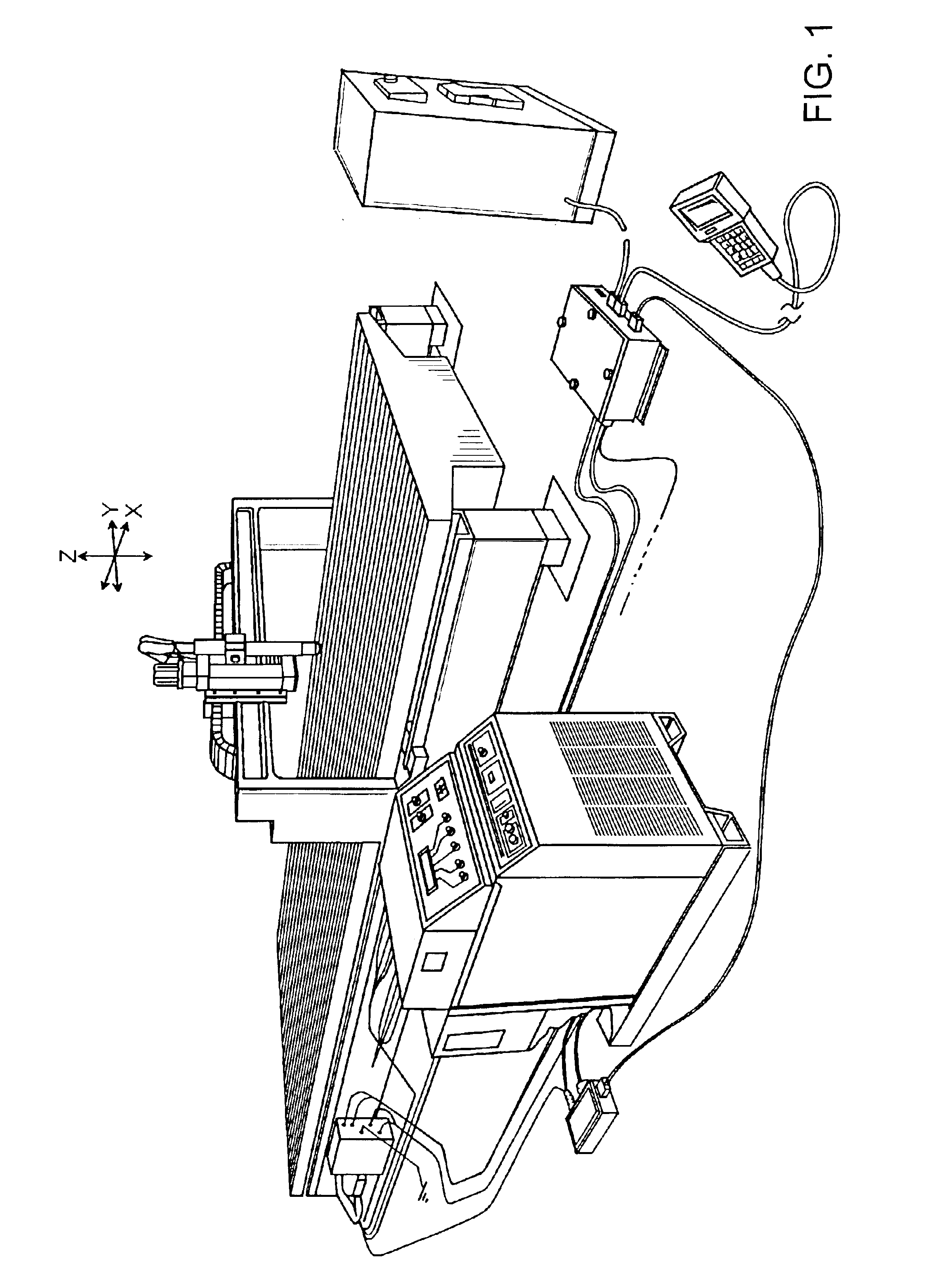 Centralized control architecture for a laser materials processing system