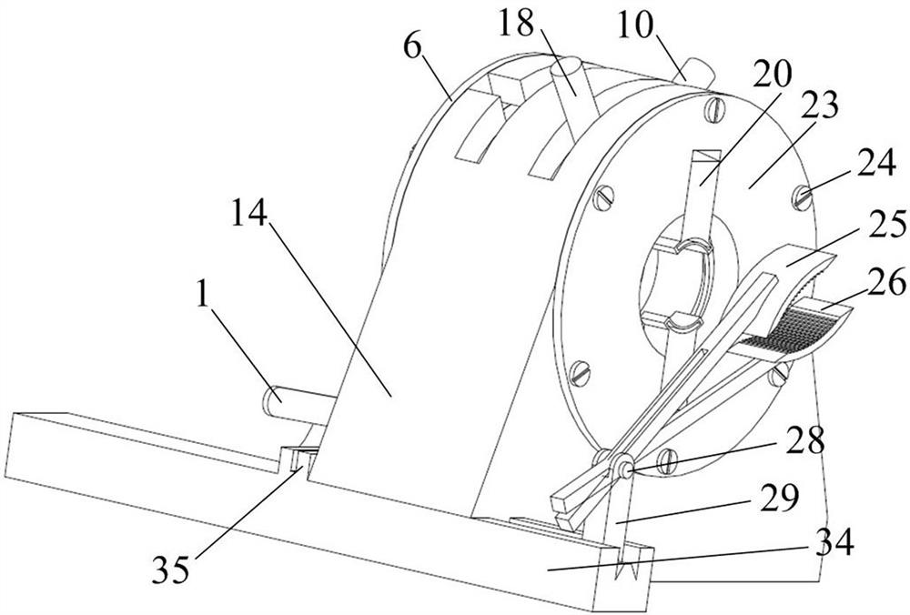 Simple and portable mechanical manual sugarcane peeling machine