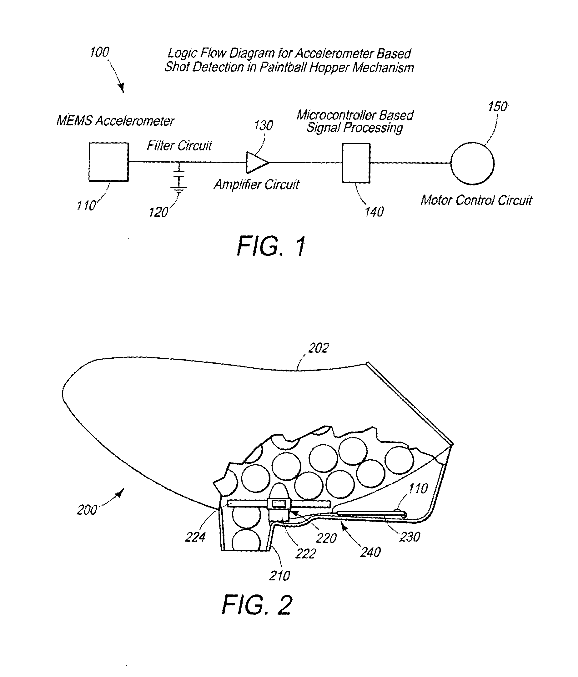 Acceleration-sensing loader activation system and method