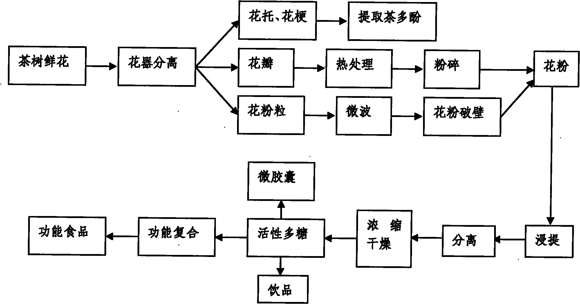 Tea plant nutrient comprehensive utilization technology