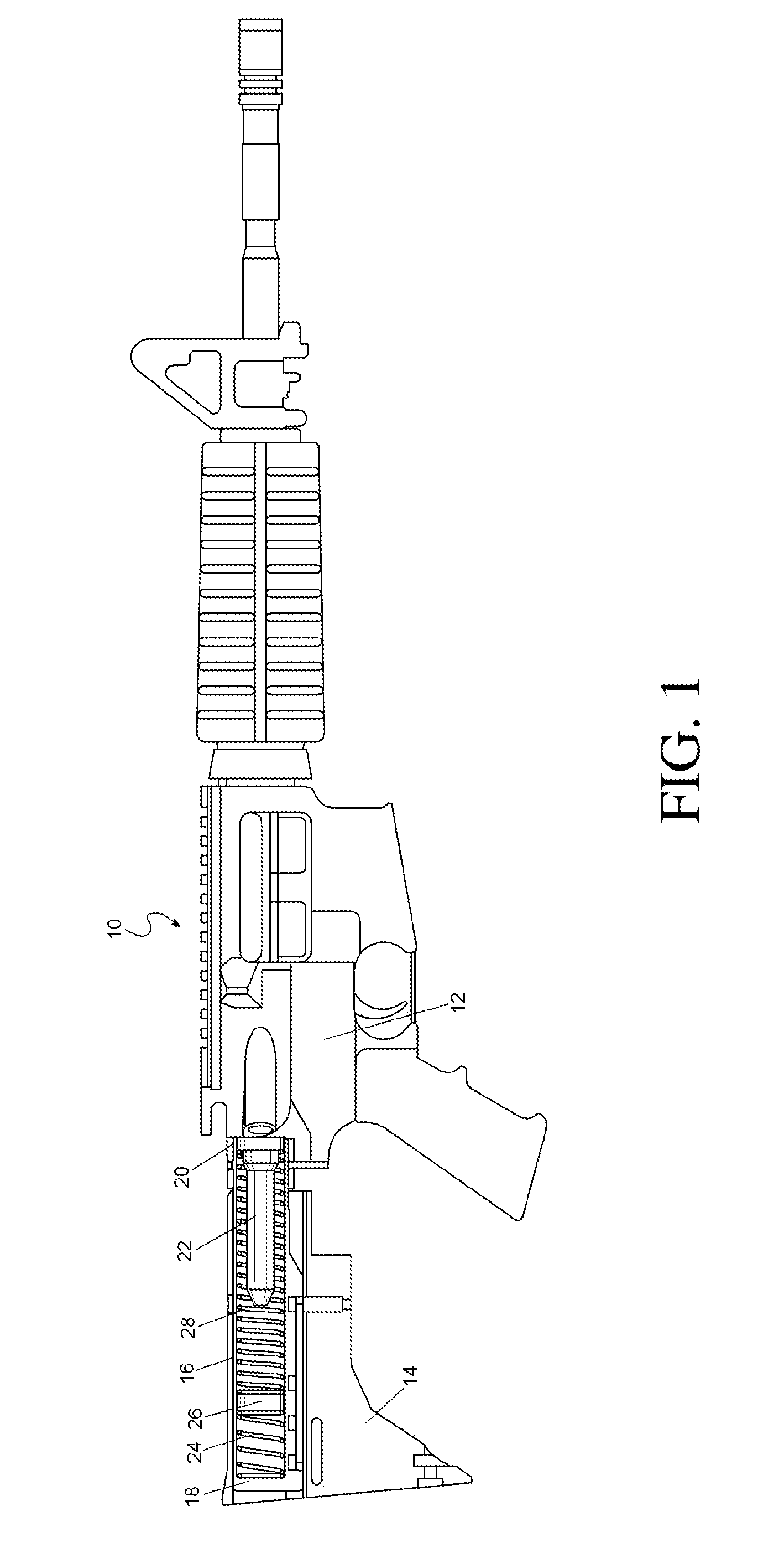 Recoil Reducing Spring System