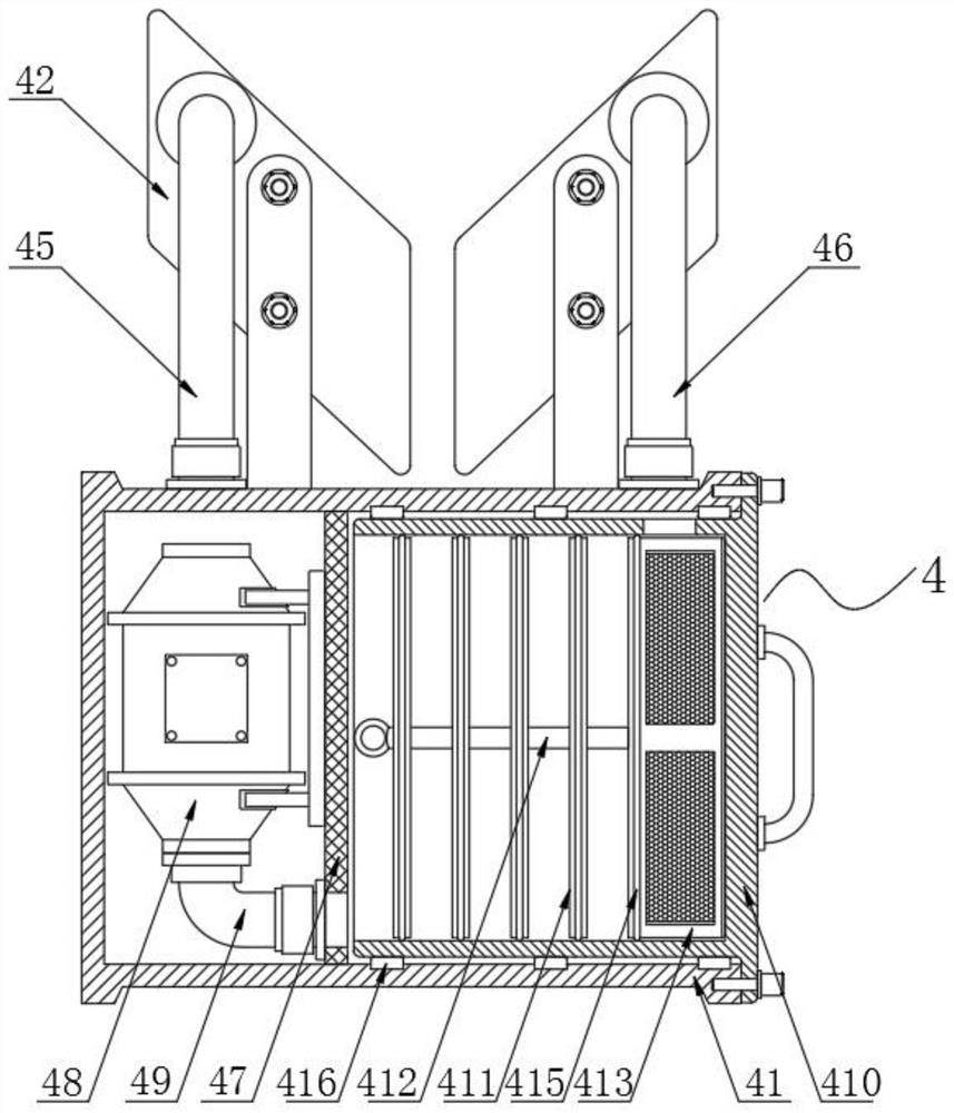 Pre-dyeing pretreatment system of environment-friendly fiber product and dyeing method of system