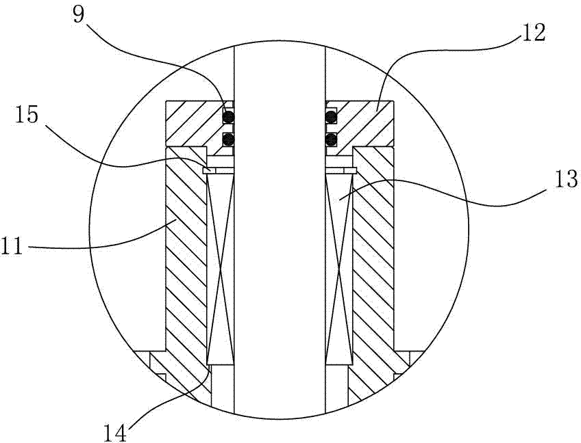 Elevating mechanism of noodle cooker