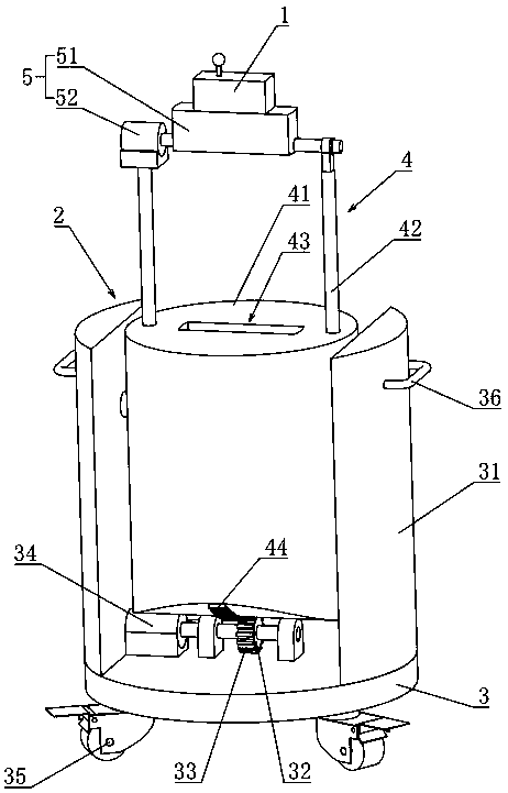 Occupational health detection equipment for food production