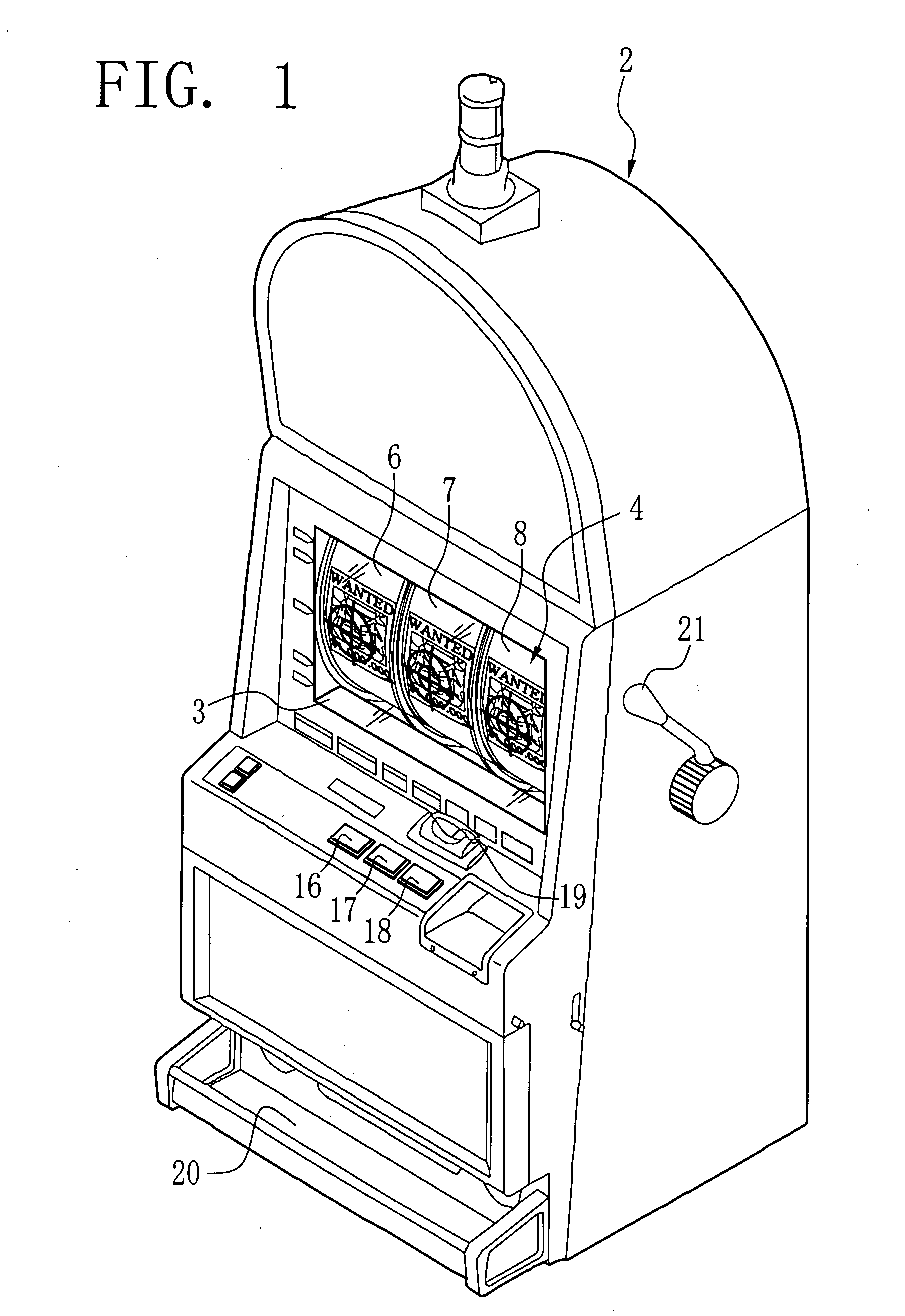 Symbol display device for game machine