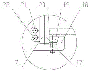 Centering adjusting device for top-drive guide rail