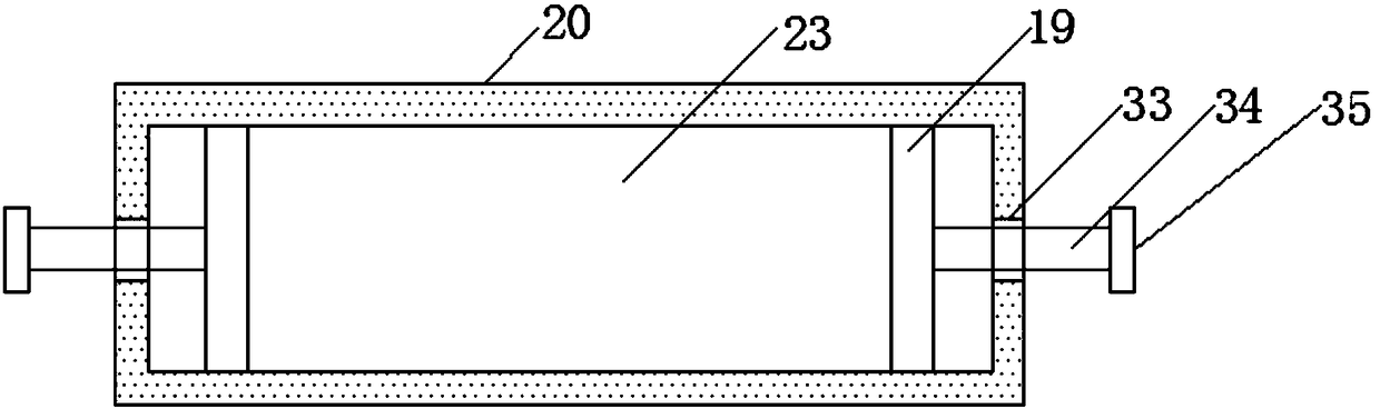 Building panel drilling device with waste recycling function