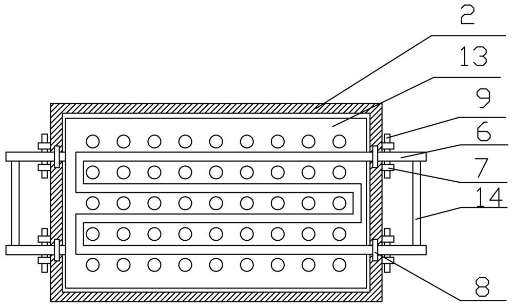 Device and method for recycling sludge after sewage treatment