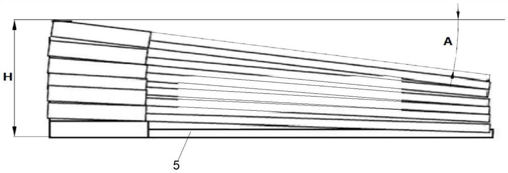 A method for stacking and unstacking plates with different thicknesses