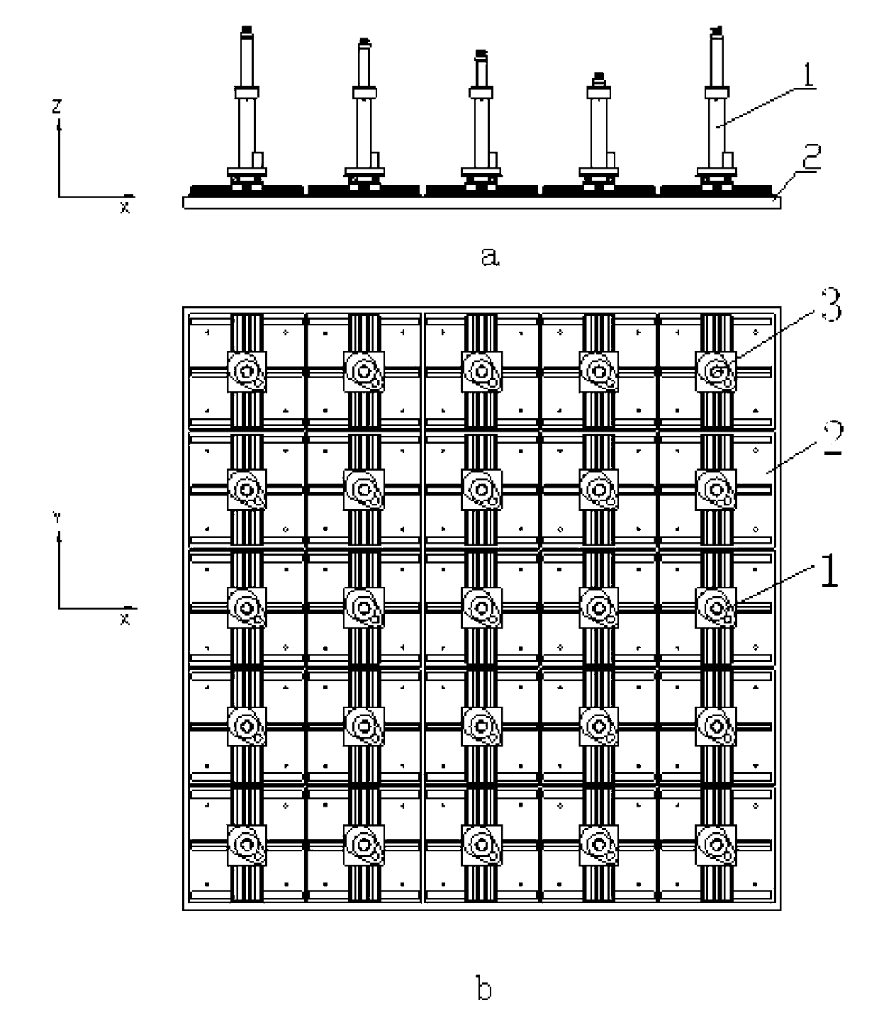 Multi-point flexible positioning tool