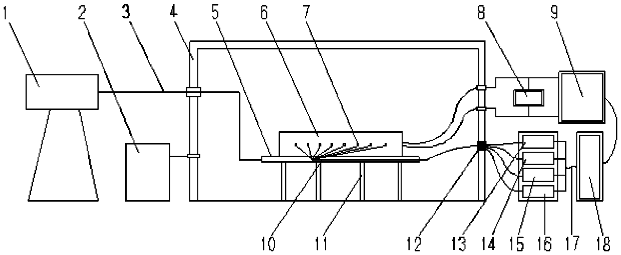 A high temperature superconducting magnet performance detection system and detection method