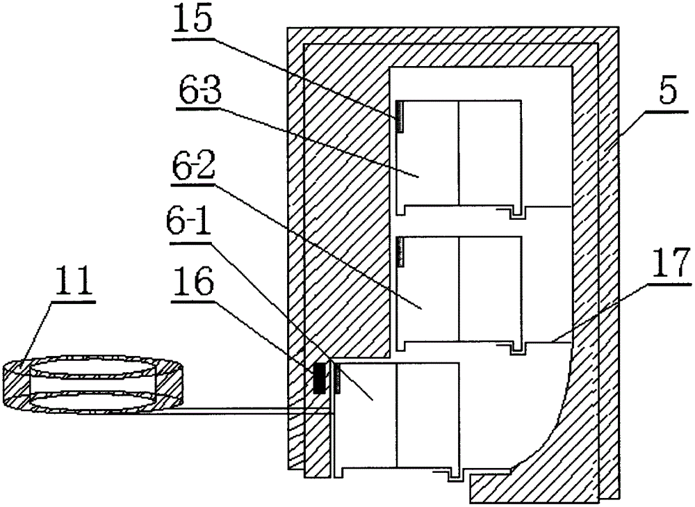 Pressure-equalizing deep suppression power frequency freewheeling arc lightning protection gap device