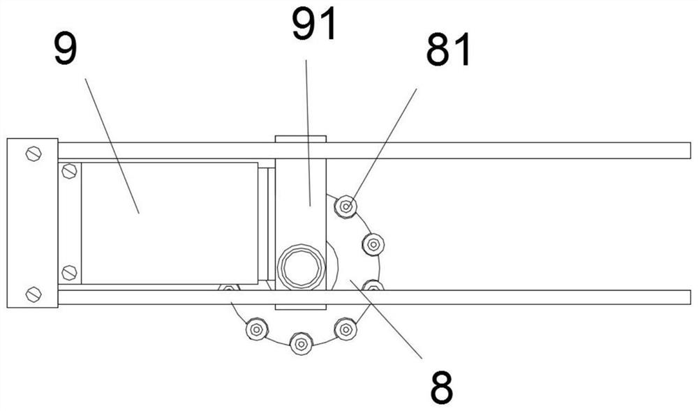 Cloth flattening and rolling equipment