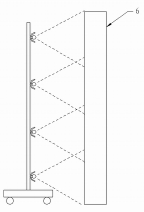 Method for identifying thermal defects by means of auxiliary heat source under condition of small temperature difference