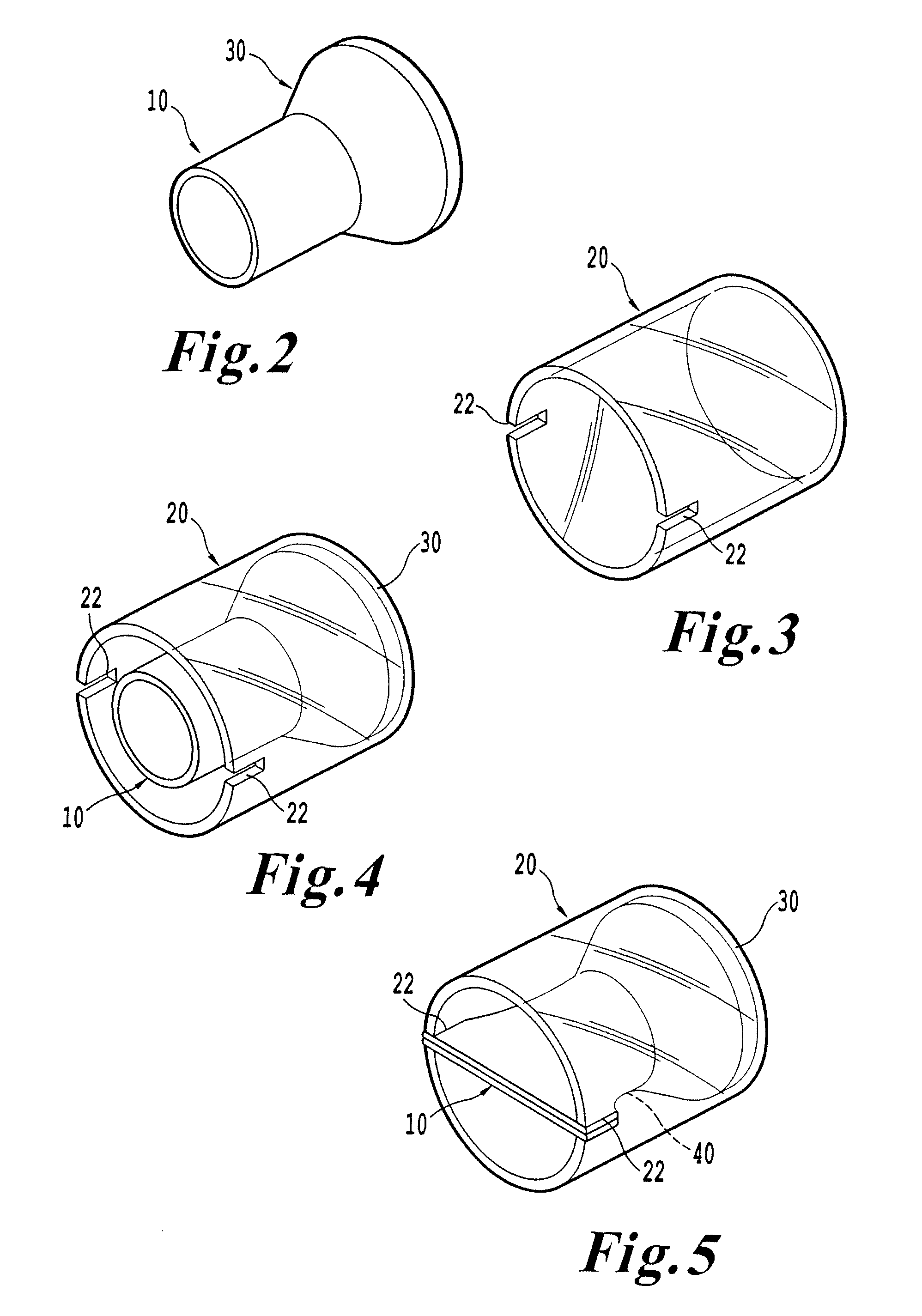 Double-cone sphincter introducer assembly and integrated valve assembly