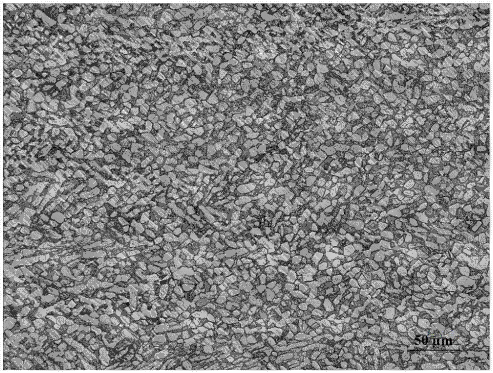 Single fire rolling method of TC4 titanium alloy moderate-thickness plate