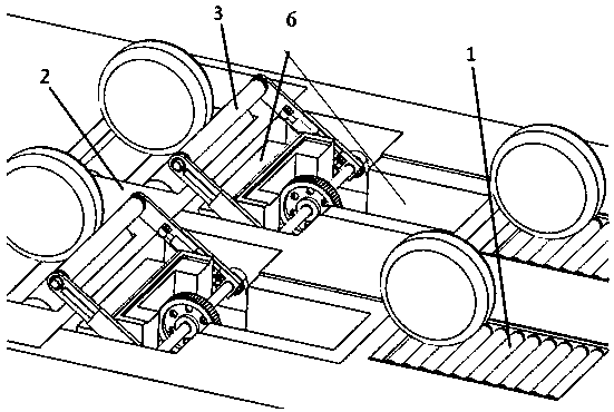 A bench-top detection auxiliary restraint device for full-time four-wheel drive vehicle braking force