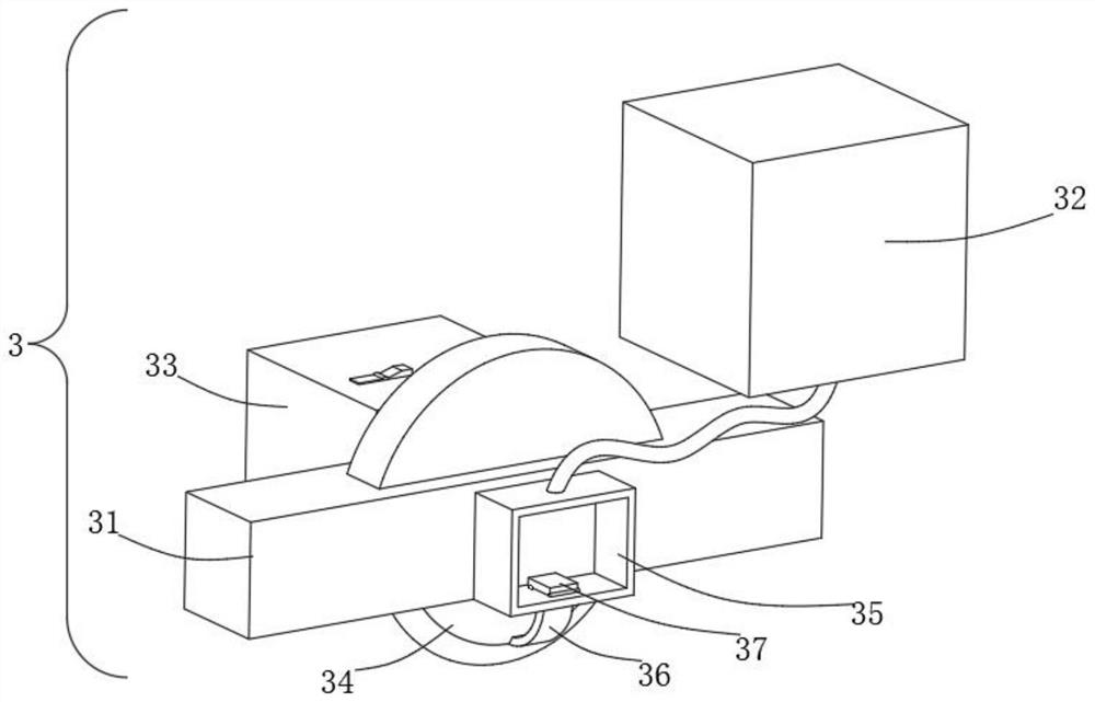 Building stone machining device through saw cutting