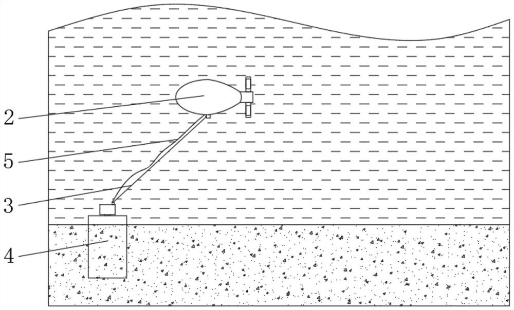 Offshore tidal power generation device