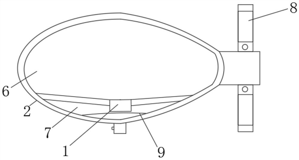 Offshore tidal power generation device