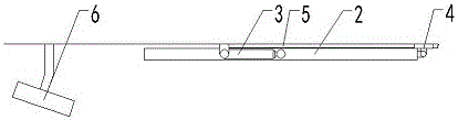 Projection teaching device for high school student' learning