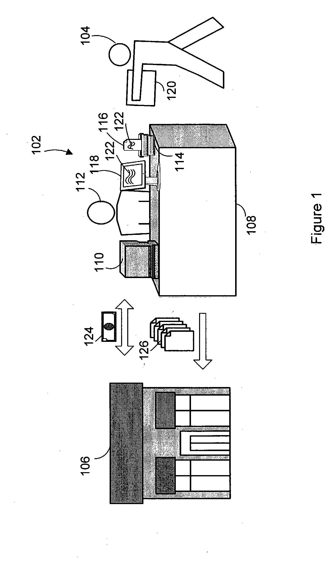 Advertising system for providing a message at point of purchase location