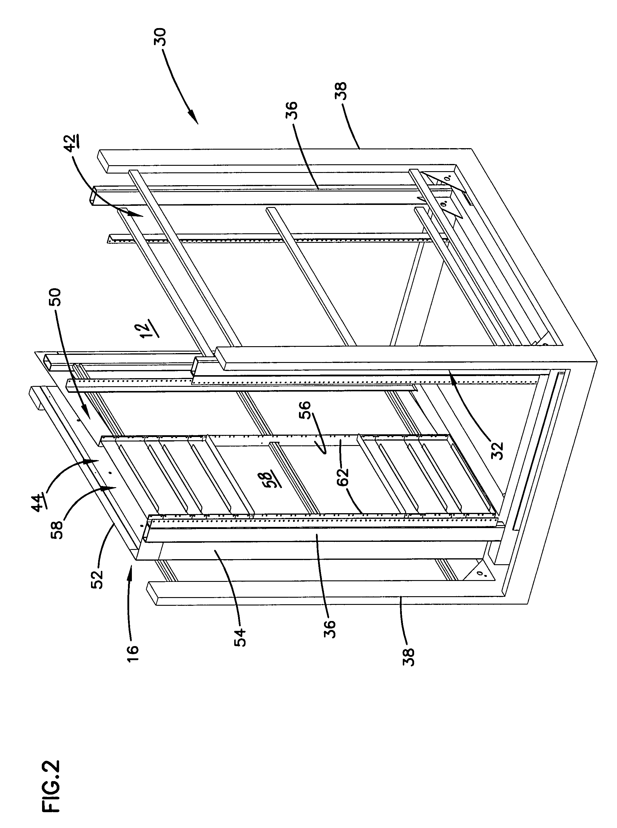 Telecommunication cabinet with airflow ducting