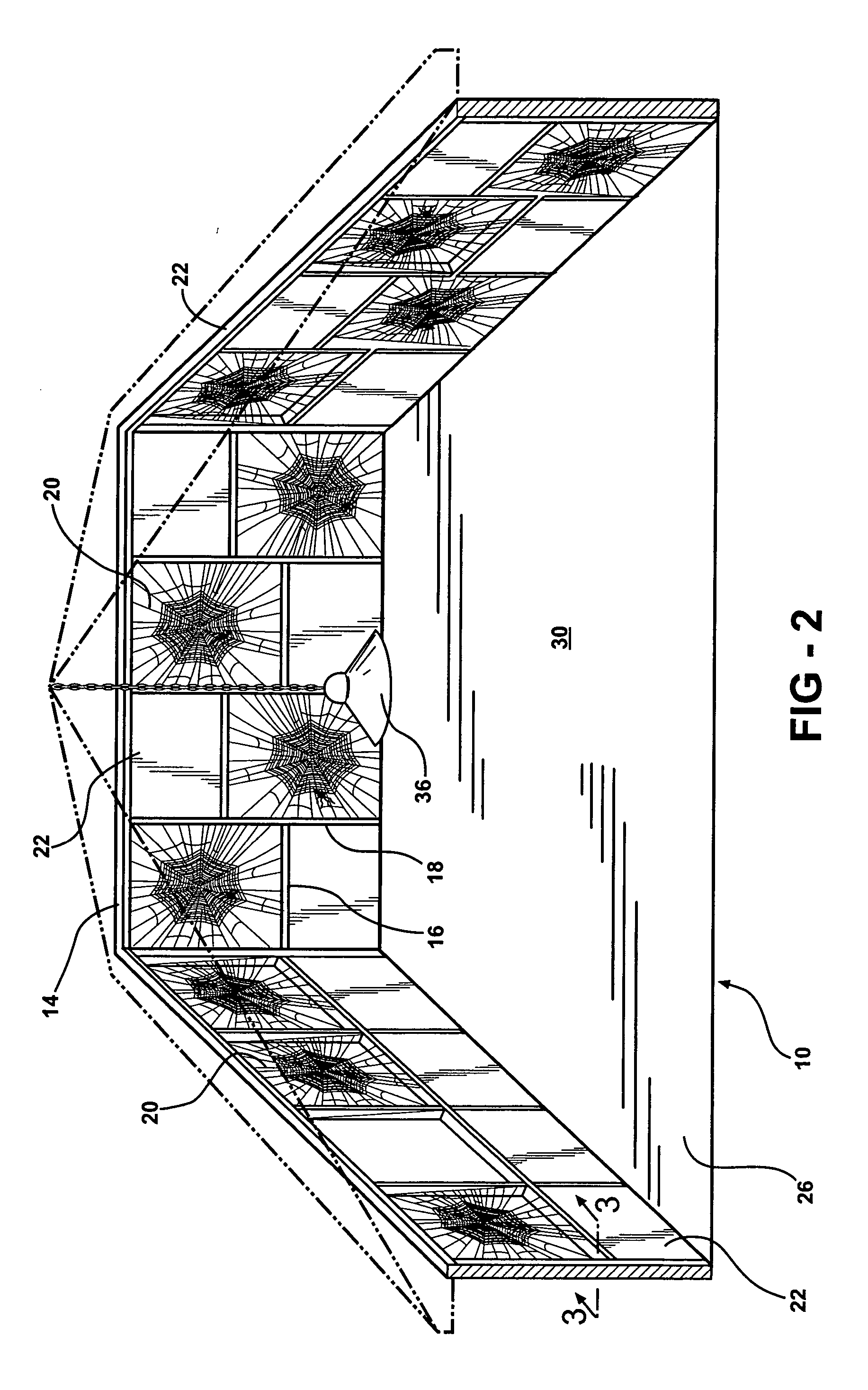 Method and housing assembly for farming members of the phylum arthropoda