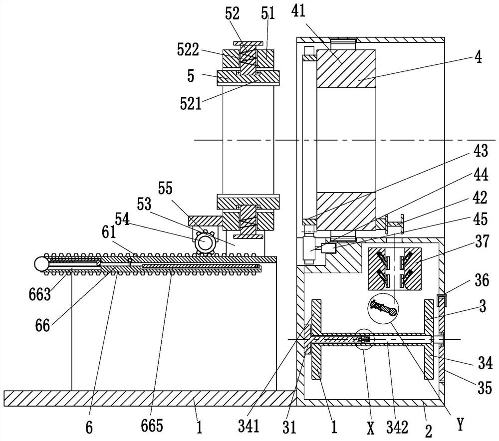 A winding processing equipment for high-pressure rubber hose