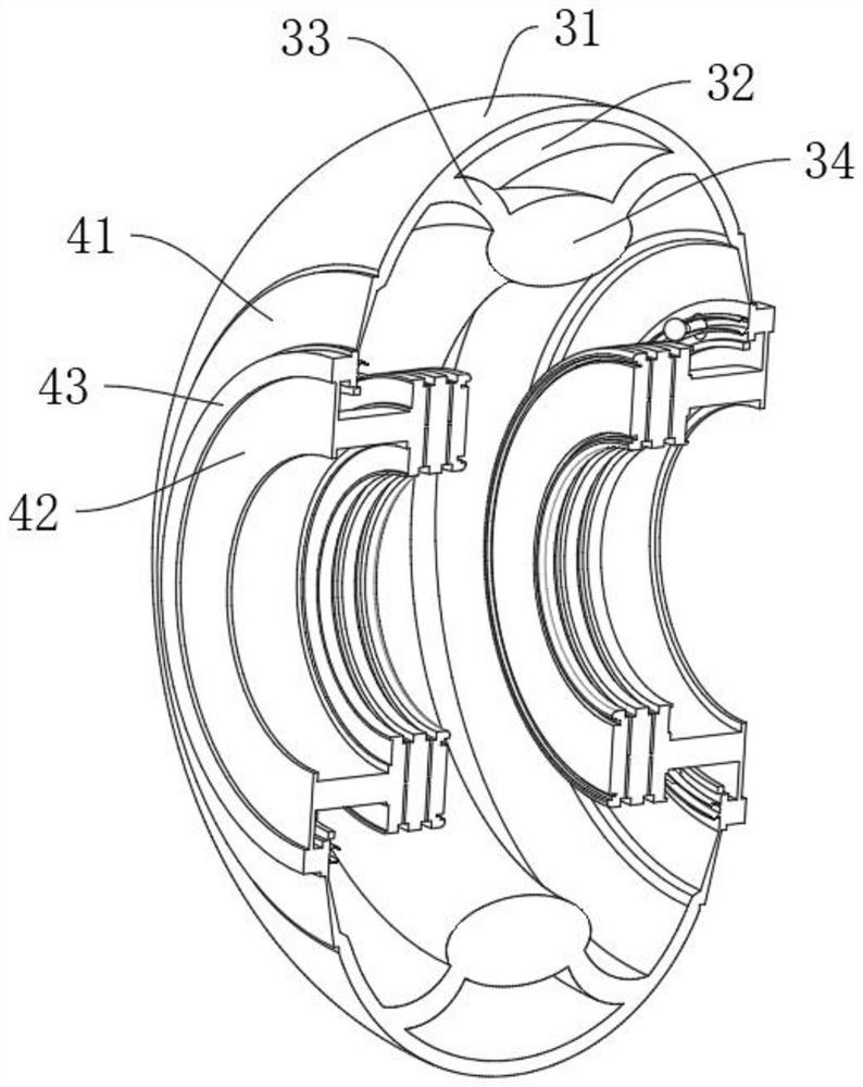 Woodworking machine tool main bearing device